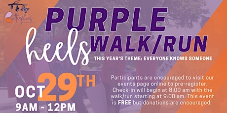 Purple Heels: Walk & Run