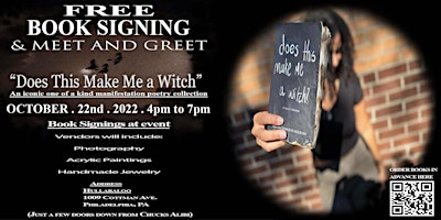 Does This Make Me A Witch? Book Signing/Q&A