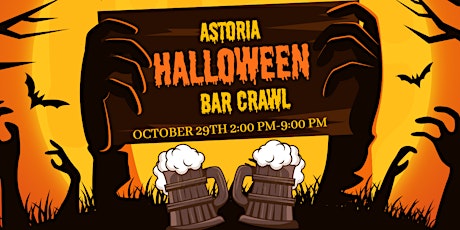 Astoria Halloween Bar Crawl 10/29/2022
