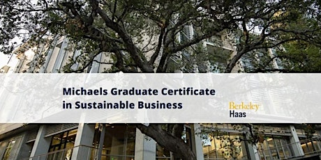 MBA Graduate Certificate in Sustainable Business - Info Session