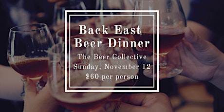 Back East Beer Dinner primary image