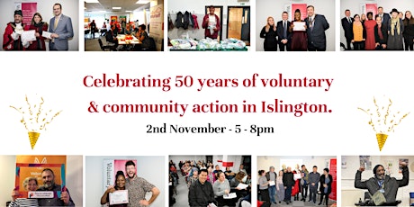 VAI 50th Anniversary, AGM + Islington Volunteer of the Year Awards