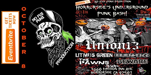 Horrorside’s Underground Punk Bash!