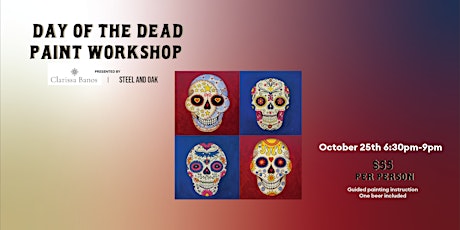 Immagine principale di Day of the Dead Painting and Beer Workshop 