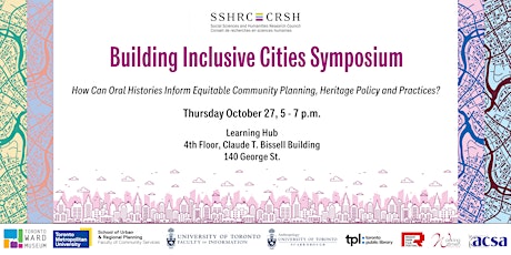 Building Inclusive Cities Symposium
