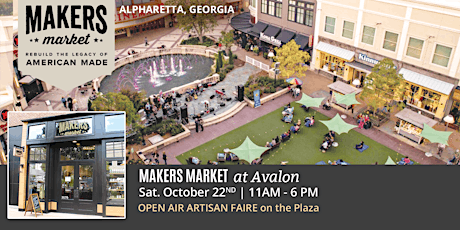 Open Air Artisan Faire | Makers Market - Avalon