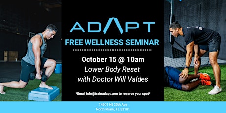 Free Wellness Seminar: Lower Body Reset
