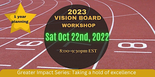 Hauptbild für Vision Board Workshop- October 2022
