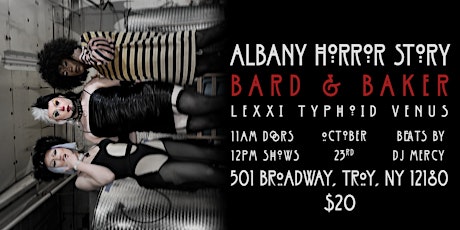 TYPHOIDS TAKEOVER: Albany Horror Story @ Bard & Baker