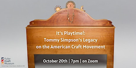 It's Playtime! : Tommy Simpson's Legacy on the American Craft Movement
