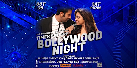 Desi Saturdays Bollywood Nights - Times Square.
