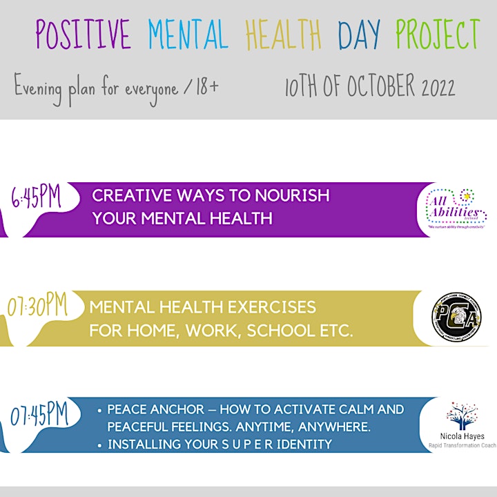 Positive Mental Health Day for Everyone / 18+ image