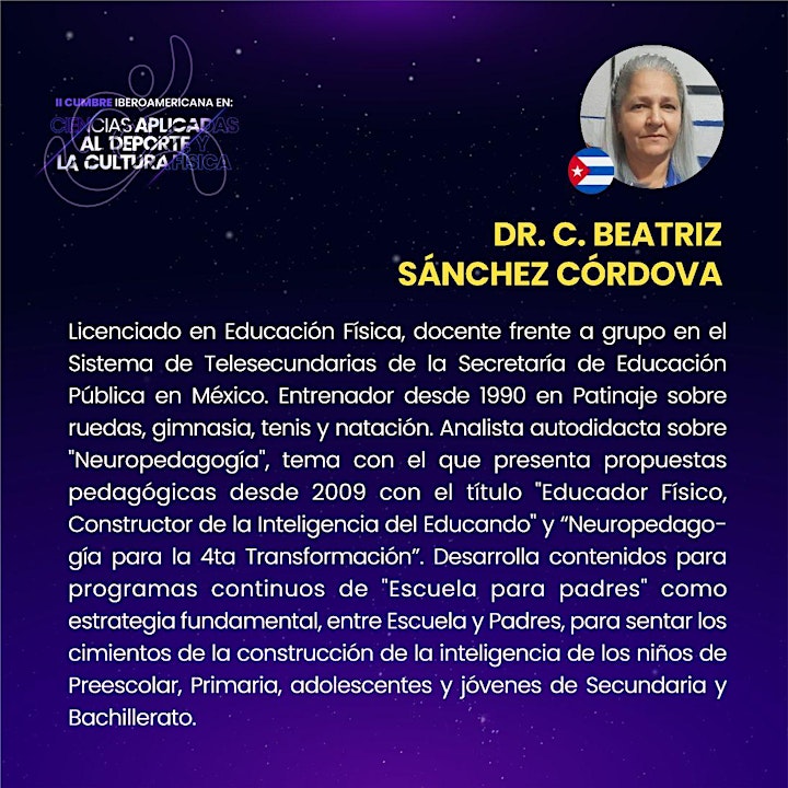 Imagen de Jornada académica de la II Cumbre Iberoamericana en Ciencias del Deporte.