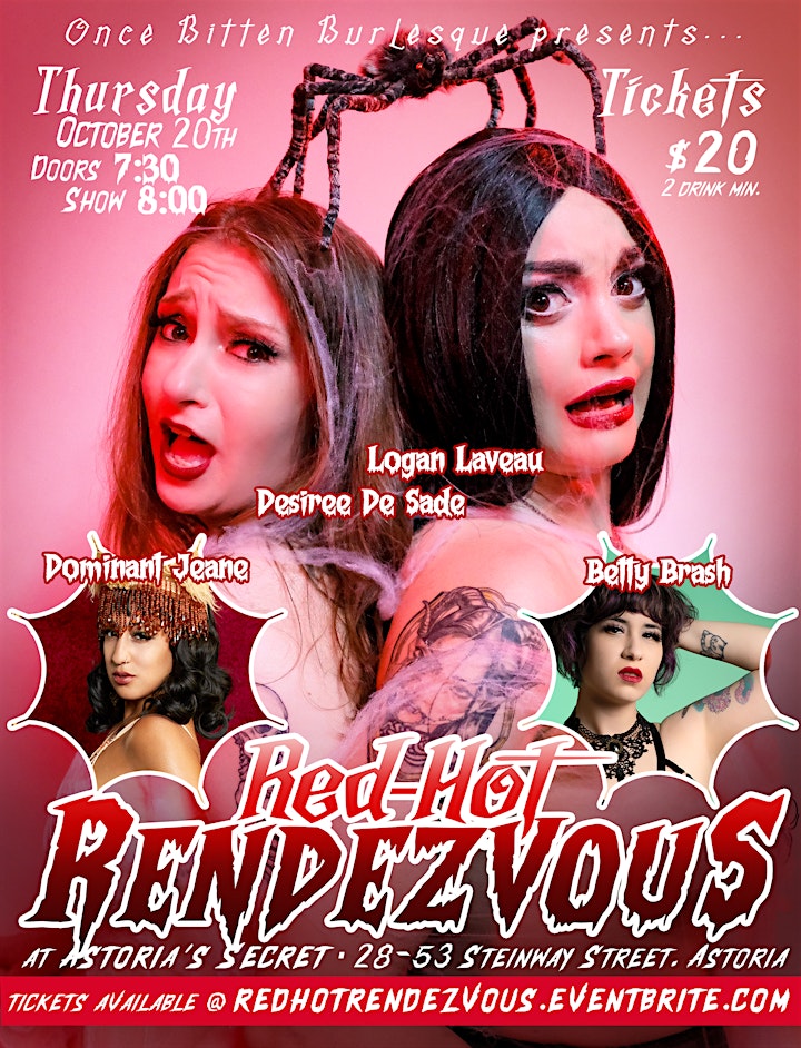 Red-Hot Rendezvous Halloween • Thursday, October 20th image