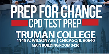 "Prep for Change” - Written Test Prep -11.2.17 (Truman College) primary image