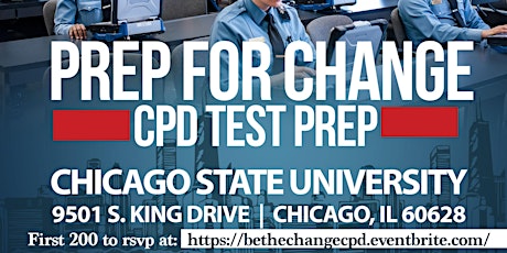 "Prep for Change” - Written Test Prep - 11.4.17 (Chicago State) primary image