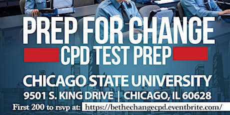  "Prep for Change” - Written Test Prep - 10.28.17 (Chicago State) primary image