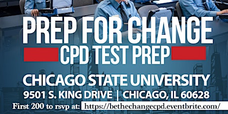 "Prep for Change” - Written Test Prep - 11.11.17 (Chicago State) primary image