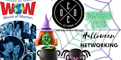 WOW Ottawa - Halloween Networking at Occo Kitchen  Oct 27th