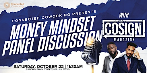 Money Mindset Panel Discussion with COSIGN Magazine primary image