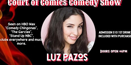 Firewater Comedy Night Featuring Luz Pazos