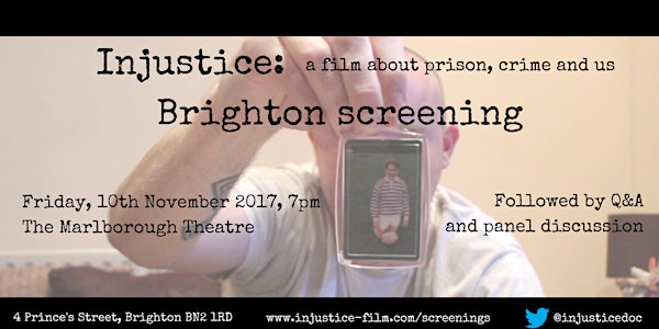 Injustice: A film about prison, crime and us.