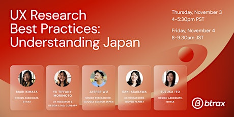 UX Research best practices: Understanding Japan primary image