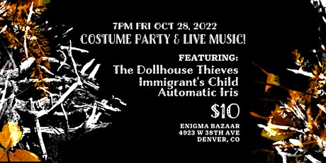 The Dollhouse Thieves / Immigrant's Child / Automatic Iris at Enigma Bazaar