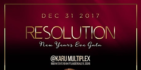 Resolution 2018 - RATED #1 NYE PARTY IN MIAMI! primary image
