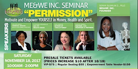 2017 ME&WE Inc. Seminar primary image