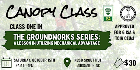 Canopy Class: The Groundworks Series, Class One