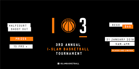 i3 - 3rd Annual i-Slam Basketball Tournament - 21 Jan 2018 primary image