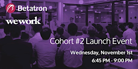Betatron: Cohort 2 Launch Event primary image