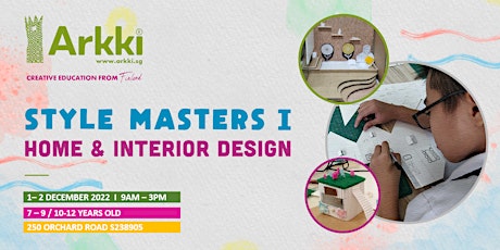 2-Day Children Architecture Workshop  I   Style Masters - Interior Design