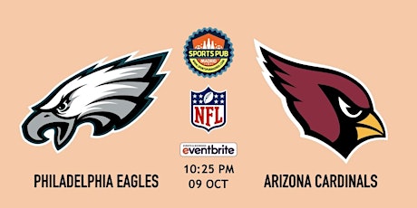 Philadelphia Eagles @ Arizona Cardinals | NFL - Sports Pub Madrid