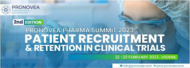 Pronovea Patient Recruitment & Retention in Clinical Trials Summit 2023 image
