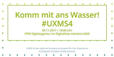 Hauptbild für UX MS Meetup - #UXMS4