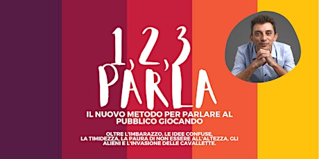 Hauptbild für "1,2,3 PARLA...in pubblico" GRATUITO  Nove (VI) Quinto piano eventi