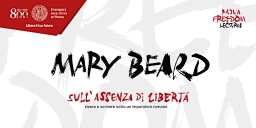Padua freedom lecture Mary Beard primary image