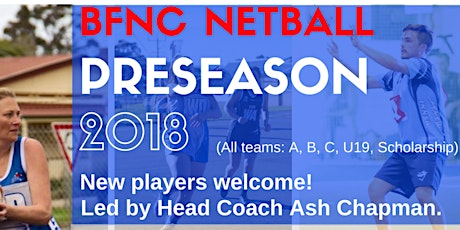 BFNC 2018 Netball Team Selections primary image