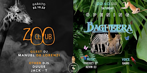 Bagheera & Zoo Club - Opening Party
