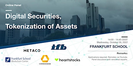 Digital Securities, Tokenization of Assets