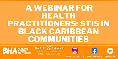 Imagen principal de A webinar for Health Practitioners: STIs in Black Caribbean communities