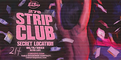 278 RADIO PRESENTS: 278 STRIP CLUB primary image