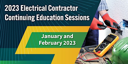 Electrical Contractor Training - Fergus Falls, Jan. 26