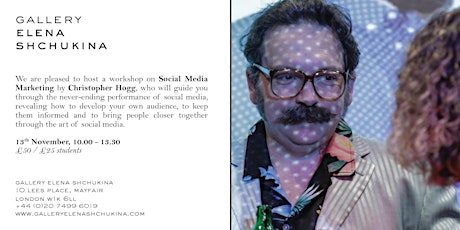 Social Media Marketing Workshop by Christopher Hogg primary image