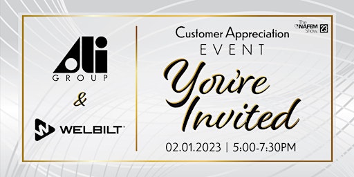 Ali Group and Welbilt Customer Appreciation Event