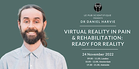 Virtual Reality in Pain & Rehabilitation: Ready for Reality primary image