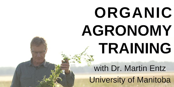 Organic Agronomy Training*