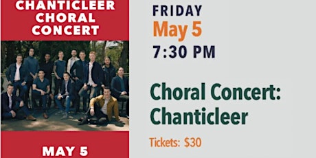 Chanticleer Choral Concert